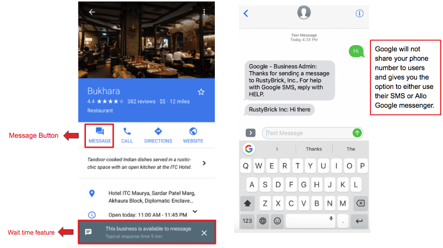 Personalized Engagement of Google business