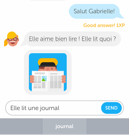 Duolingo is an example of chatbot success